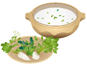 正月に七草粥を食べる意味 子供向けに簡単に説明